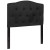 Flash Furniture HG-HB1708-T-BK-GG Black Tufted Upholstered Twin Size Headboard, Fabric addl-2