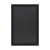 Flash Furniture HGWA-4GD-CRE8-172315-GG Canterbury 24" x 36" Black Wall Mount Magnetic Chalkboard Sign with Eraser addl-10