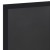 Flash Furniture HGWA-4GD-CRE8-172315-GG Canterbury 24" x 36" Black Wall Mount Magnetic Chalkboard Sign with Eraser addl-8