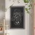 Flash Furniture HGWA-5GD-CRE8-272315-GG Canterbury 24" x 36" Rustic Gray Wall Mount Magnetic Chalkboard Sign with Eraser addl-1