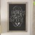 Flash Furniture HGWA-6GD-CRE8-264315-GG Canterbury 24" x 36" Weathered Wall Mount Magnetic Chalkboard Sign with Eraser addl-5