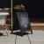 Flash Furniture HGWA-CB-3020-BLK-GG 30" x 20" Indoor/Outdoor Freestanding Black Wood A-Frame Magnetic Freestanding Chalkboard addl-5
