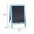 Flash Furniture HGWA-CB-3020-RBNBLU-GG 30" x 20" Indoor/Outdoor Freestanding Robin Blue Wood A-Frame Magnetic Chalkboard addl-4