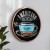 Flash Furniture HGWA-CHKCIRCLE18-BRN-GG Canterbury 18" Round Wall Mounted Magnetic Chalkboard with Eraser / Chalk, Rustic Pine Wood Frame addl-5