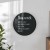 Flash Furniture HGWA-CHKCIRCLE24-BLK-GG Canterbury 24" Round Wall Mounted Magnetic Chalkboard with Eraser / Chalk, Black Wood Frame addl-1