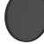 Flash Furniture HGWA-CHKCIRCLE24-BLK-GG Canterbury 24" Round Wall Mounted Magnetic Chalkboard with Eraser / Chalk, Black Wood Frame addl-8
