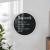 Flash Furniture HGWA-CHKCIRCLE24-WHTWSH-GG Canterbury 24" Round Wall Mounted Magnetic Chalkboard with Eraser / Chalk, Whitewash Wood Frame addl-1