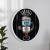 Flash Furniture HGWA-CHKCIRCLE24-WHTWSH-GG Canterbury 24" Round Wall Mounted Magnetic Chalkboard with Eraser / Chalk, Whitewash Wood Frame addl-5