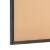 Flash Furniture HGWA-CK-24X36-BLK-GG Rustic 24" x 36" Wall Mount Cork Board with Wooden Push Pins, Black addl-8