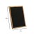 Flash Furniture HGWA-FB1217-TORCH-GG 12" x 17" Felt Wood Frame Letter Board with 389 Pieces, Torched Wood/Black Felt addl-4