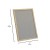 Flash Furniture HGWA-FB1217-WEATH-GG 12" x 17" Felt Wood Frame Letter Board with 389 Pieces, Weathered Wood/Gray Felt addl-4