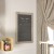 Flash Furniture HGWA-GDI-CRE8-064315-GG Canterbury 20" x 30" Weathered Wall Mount Magnetic Chalkboard Sign with Eraser addl-6