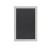 Flash Furniture HGWA-GDI-CRE8-164315-GG Canterbury 20" x 30" White Wall Mount Magnetic Chalkboard Sign with Eraser addl-10