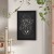 Flash Furniture HGWA-GDI-CRE8-452315-GG Canterbury 20" x 30" Black Wall Mount Magnetic Chalkboard Sign with Eraser addl-1