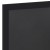 Flash Furniture HGWA-GDI-CRE8-452315-GG Canterbury 20" x 30" Black Wall Mount Magnetic Chalkboard Sign with Eraser addl-8