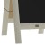 Flash Furniture HGWA-GDI-CRE8-454315-GG 40" x 20" White Wood A-Frame Indoor/Outdoor Freestanding Magnetic Chalkboard addl-8
