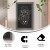 Flash Furniture HGWA-GDI-CRE8-552315-GG Canterbury 20" x 30" Rustic Gray Wall Mount Magnetic Chalkboard Sign with Eraser addl-3