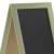 Flash Furniture HGWA-GDI-CRE8-554315-GG Canterbury 40" x 20" Green Wooden A-Frame Magnetic Indoor/Outdoor Freestanding Double Sided Chalkboard Sign addl-8