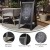 Flash Furniture HGWA-GDI-CRE8-612315-GG Canterbury 40" x 20" Black Wooden A-Frame Magnetic Indoor/Outdoor Freestanding Double Sided Chalkboard Sign addl-3