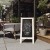 Flash Furniture HGWA-GDI-CRE8-654315-GG Canterbury 40" x 20" Weathered Wooden Indoor/Outdoor A-Frame Magnetic Chalkboard Sign Set addl-1