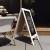 Flash Furniture HGWA-GDI-CRE8-754315-GG Canterbury 40" x 20" White Wooden Indoor/Outdoor A-Frame Magnetic Chalkboard Sign Set addl-5