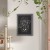 Flash Furniture HGWA-GDIS-CRE8-062315-GG Canterbury 18" x 24" Rustic Gray Wall Mount Magnetic Chalkboard Sign with Eraser addl-1