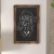 Flash Furniture HGWA-GDIS-CRE8-462315-GG Canterbury 20" x 30" Torched Wood Wall Mount Magnetic Chalkboard Sign with Eraser addl-6