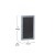 Flash Furniture HGWA-GDIS-CRE8-562315-GG Canterbury 11" x 17" Rustic Blue Wall Mount Magnetic Chalkboard Sign with Eraser addl-4