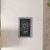 Flash Furniture HGWA-GDIS-CRE8-562315-GG Canterbury 11" x 17" Rustic Blue Wall Mount Magnetic Chalkboard Sign with Eraser addl-6