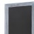 Flash Furniture HGWA-GDIS-CRE8-562315-GG Canterbury 11" x 17" Rustic Blue Wall Mount Magnetic Chalkboard Sign with Eraser addl-8