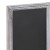 Flash Furniture HGWA-GDIS-CRE8-662315-GG Canterbury 11" x 17" Whitewashed Wall Mount Magnetic Chalkboard Sign with Eraser addl-8