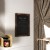 Flash Furniture HGWA-GDIS-CRE8-852315-GG Canterbury 18" x 24" Torched Wood Wall Mount Magnetic Chalkboard Sign with Eraser addl-5