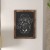Flash Furniture HGWA-GDIS-CRE8-852315-GG Canterbury 18" x 24" Torched Wood Wall Mount Magnetic Chalkboard Sign with Eraser addl-6