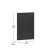 Flash Furniture HGWA-GDIS-CRE8-952315-GG Canterbury 18" x 24" Black Wall Mount Magnetic Chalkboard Sign with Eraser addl-4