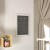 Flash Furniture HGWA-GDIS-CRE8-954315-GG Canterbury 18" x 24" White Wall Mount Magnetic Chalkboard Sign with Eraser addl-6