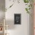 Flash Furniture HGWA-GDIS-CRE8-962315-GG Canterbury 11" x 17" Rustic Gray Wall Mount Magnetic Chalkboard Sign with Eraser addl-1