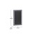 Flash Furniture HGWA-GDIS-CRE8-962315-GG Canterbury 11" x 17" Rustic Gray Wall Mount Magnetic Chalkboard Sign with Eraser addl-4