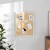 Flash Furniture HGWA-LINEN-18X24-WHTWSH-GG Rustic Wall Mount Whitewashed Linen Board with Wood Push Pins, 18" x 24"  addl-5