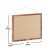 Flash Furniture HGWA-LINEN-20X30-BRN-GG Rustic Wall Mount Torched Brown Linen Board with Wood Push Pins, 20" x 30"  addl-4