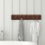 Flash Furniture HGWA-SCR-7-RUSBRN-GG Wall Mounted 34" Rustic Brown Solid Pine Wood Storage Rack with 7 Hooks addl-6