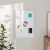 Flash Furniture HGWA-WHITE-20X30-WHTWSH-GG Wall Mount White Board with Dry Erase Marker, 4 Magnets, Eraser, Whitewashed 20" x 30"  addl-1