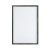 Flash Furniture HGWA-WHITE-24X36-BLK-GG Wall Mount White Board with Dry Erase Marker, 4 Magnets, Eraser, Black, 24" x 36"  addl-10