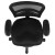 Flash Furniture HL-0001-1CBLACK-GG Mid-Back Black Mesh Ergonomic Drafting Chair with Black Frame addl-10
