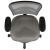 Flash Furniture HL-0001-1CBLACK-LTGY-GG Mid-Back Light Gray Mesh Ergonomic Drafting Chair with Black Frame addl-10