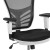 Flash Furniture HL-0001-1CWHITE-GG Mid-Back Black Mesh Ergonomic Drafting Chair with White Frame addl-7