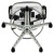 Flash Furniture HL-0001-1CWHITE-LTGY-GG Mid-Back Light Gray Mesh Ergonomic Drafting Chair with White Frame addl-11