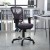 Flash Furniture HL-0001-DK-GY-GG Mid-Back Dark Gray Mesh Multifunction Executive Swivel Ergonomic Office Chair addl-1