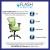 Flash Furniture HL-0001-GN-GG Mid-Back Green Mesh Multifunction Executive Swivel Ergonomic Office Chair addl-3