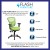 Flash Furniture HL-0001-GN-GG Mid-Back Green Mesh Multifunction Executive Swivel Ergonomic Office Chair addl-3