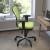 Flash Furniture HL-0001-GN-RLB-GG Mid-Back Green Mesh Multifunction Executive Swivel Ergonomic Office Chair with Transparent Roller Wheels addl-5
